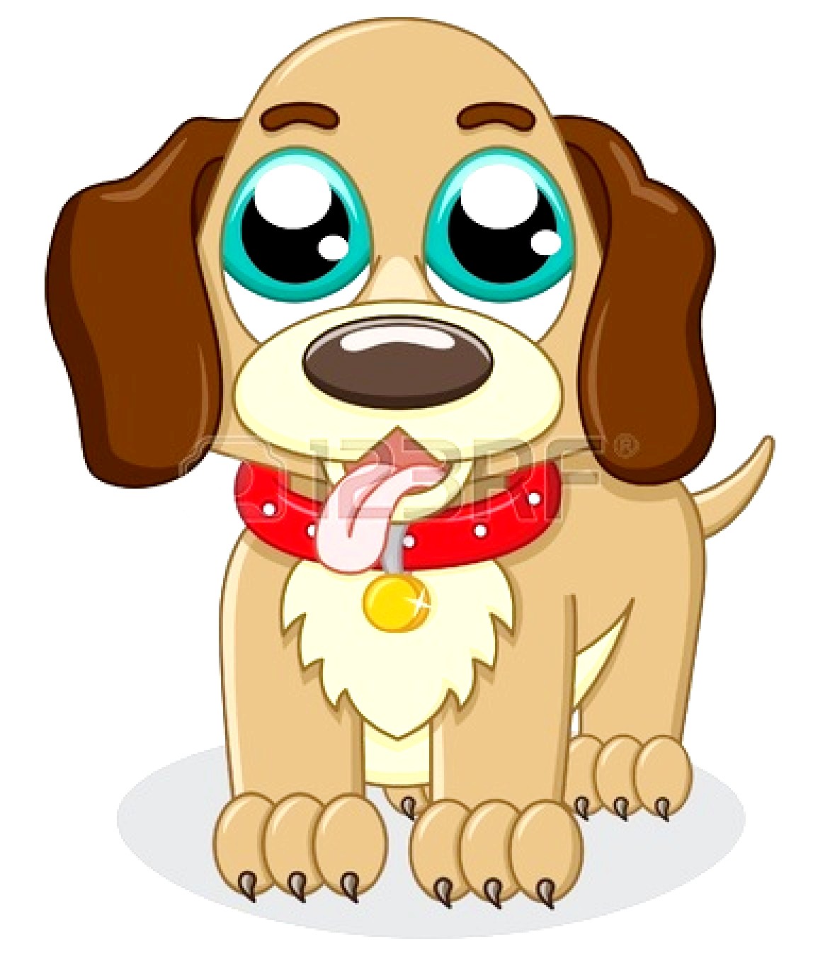 Cute Puppy Cartoon | Free Images at Clker.com - vector clip art online